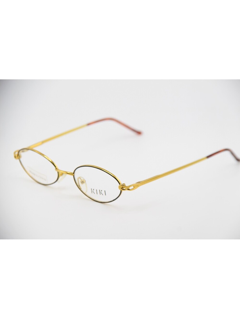 Kiki K-040 G/Tea Gold Authentic Eyeglasses 49-18-135